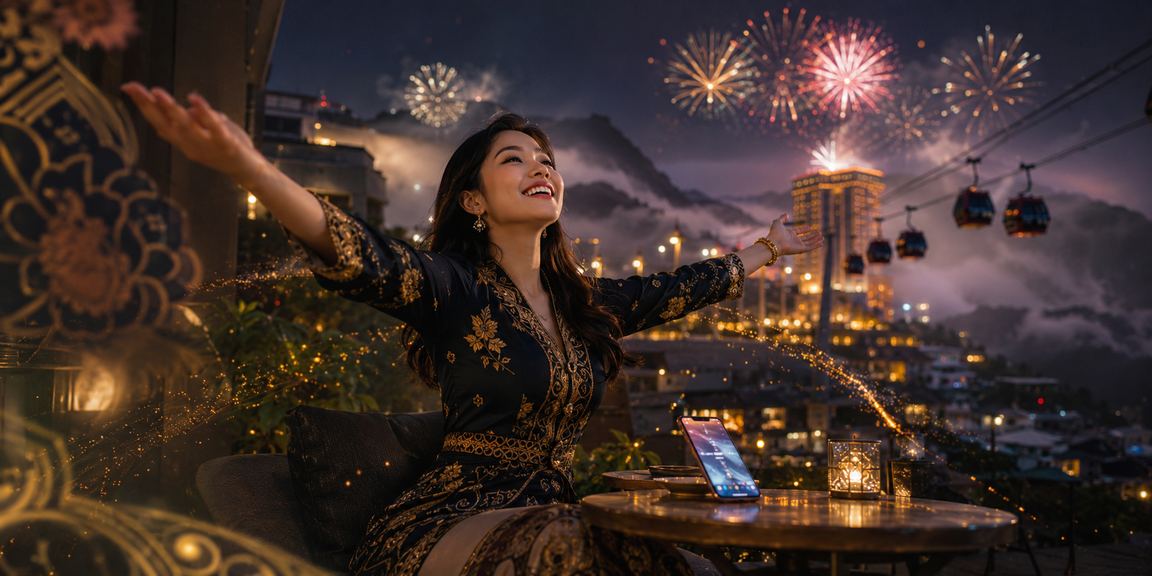 Pengalaman kasino mudah alih di Genting Highlands dengan gaya Melayu moden